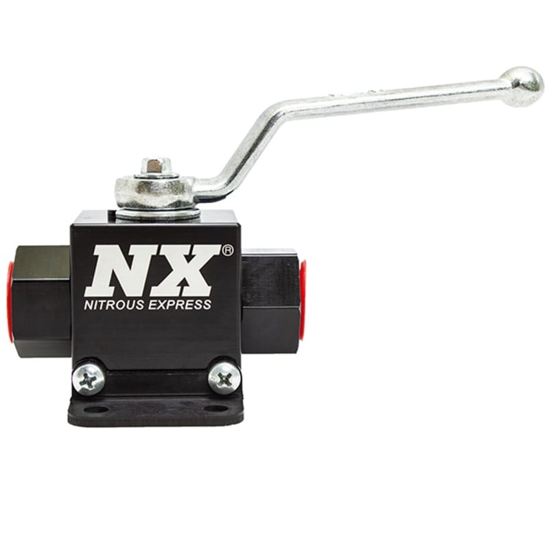Nitrous Express — Nitrous Express Lightweight Billet In-Line Valve 1.5in I.D (Without Fittings)
N2OInjtrPlate