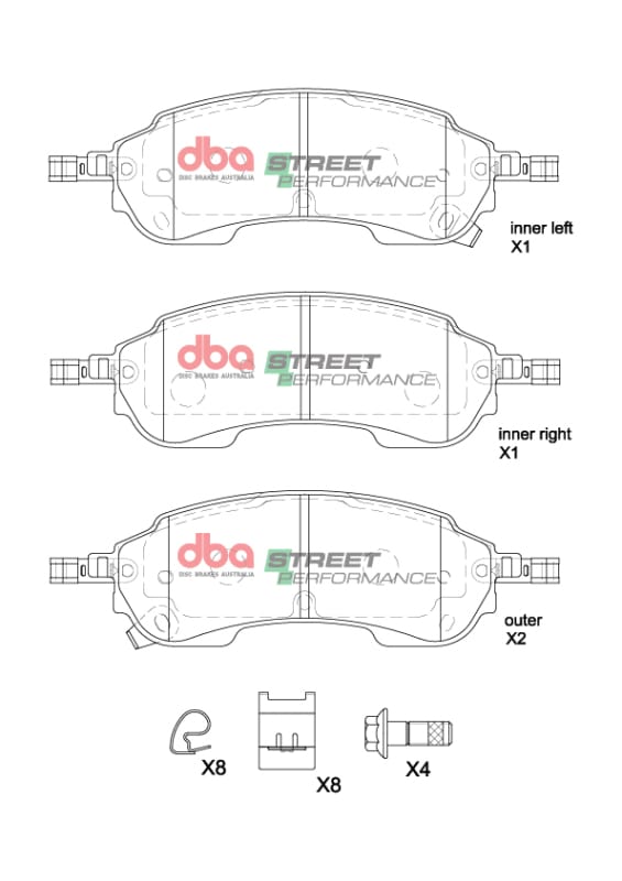 DBA — DBA 2022+ Ford Ranger Raptor 3.0TT SP Performance Rear Brake Pads
Brake Pad