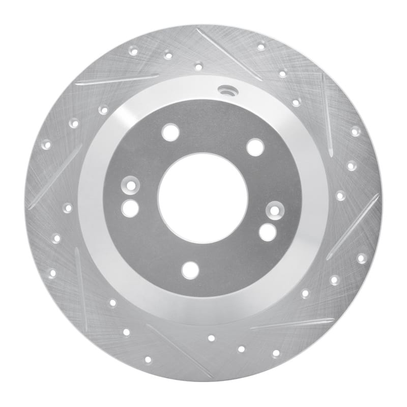 R1 Concepts — R1 15-20 Kia SORENTO Rear Right Drilled & Slotted Silver Brake Rotor
R1 Brake Rotor Drill