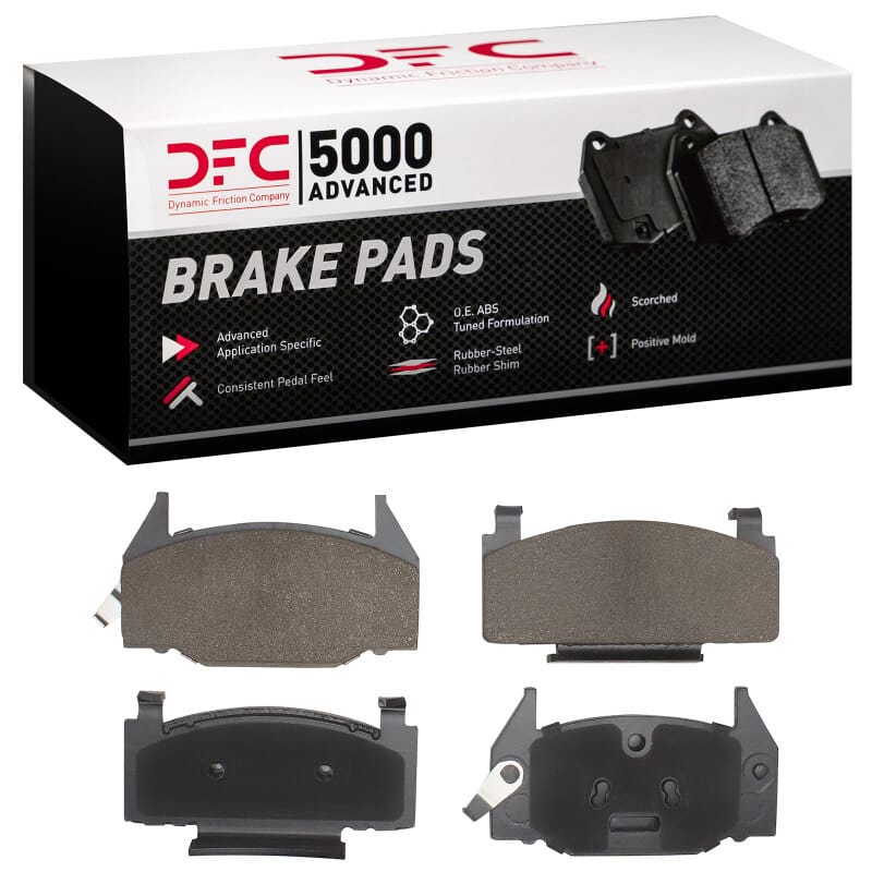 DFC — DFC 80-82 Chevrolet Chevette Front 5000 Advanced Semi Metallic Brake Pads
DFC Brake Pad Set