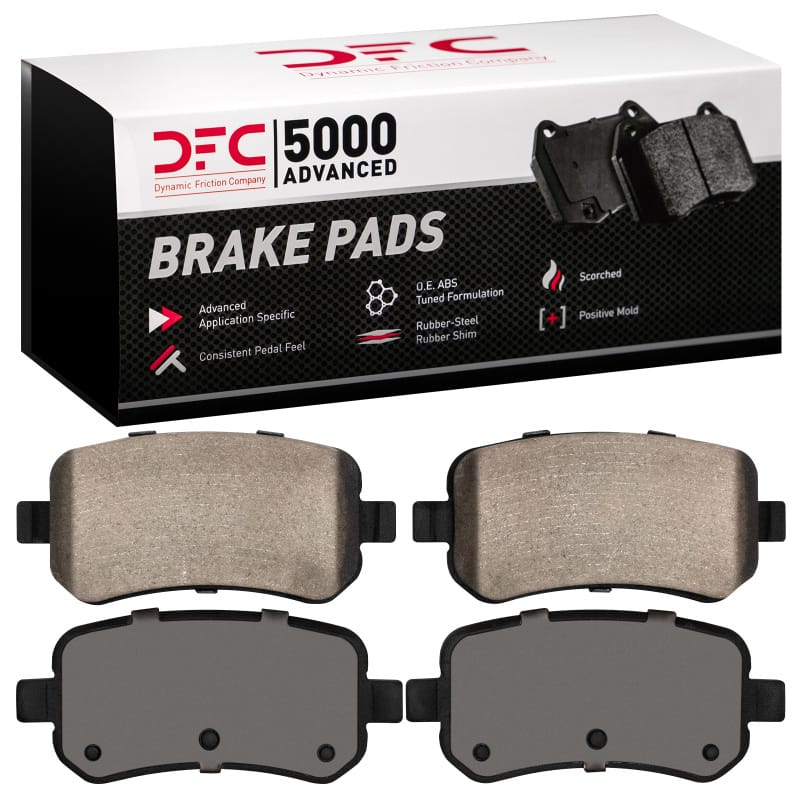 DFC — DFC 04-12 Chrysler Town & Country Rear 5000 Advanced Ceramic Brake Pads
DFC Brake Pad Set