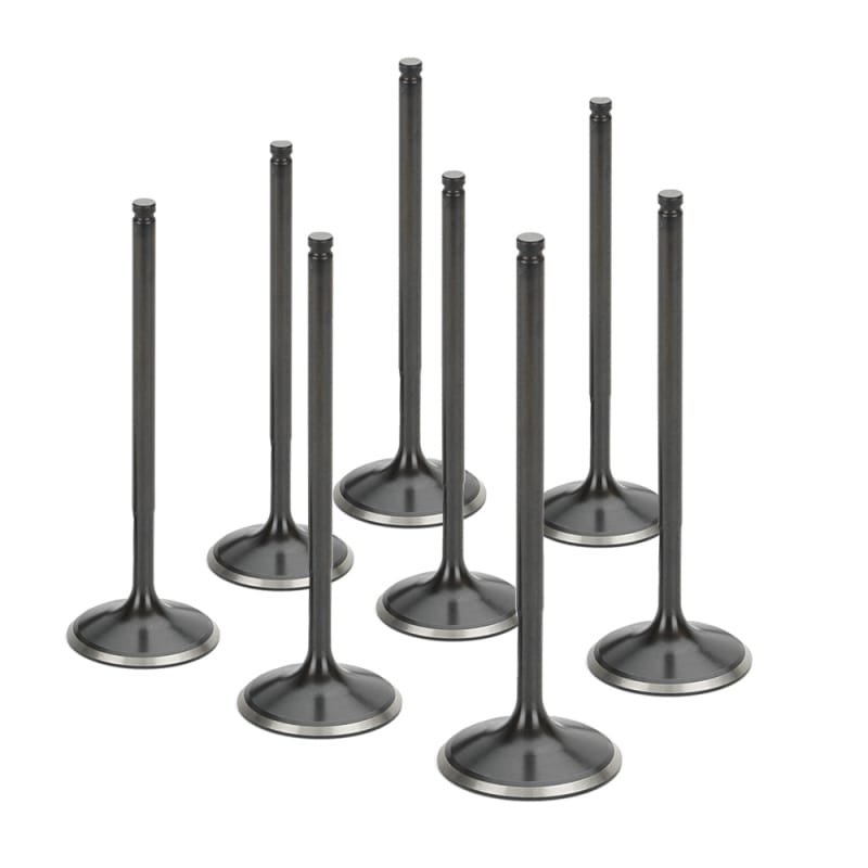 Supertech — Supertech Toyota Celica 2ZZ 34x5.48x111.25mm Flat Black Nitride Intake Valve - Set of 8