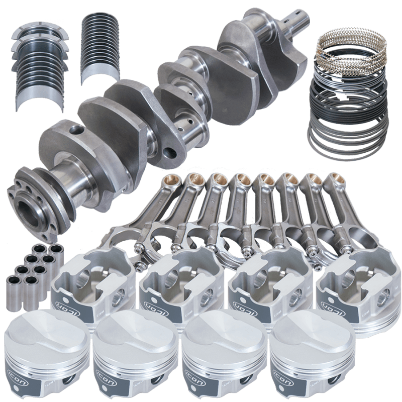 Eagle — Eagle Chevy 454 4.000in Crank 6.135in I-Beam Rods 18.3cc Dome 4.280in Pistons Rotating Assembly
Street & Strip Assy