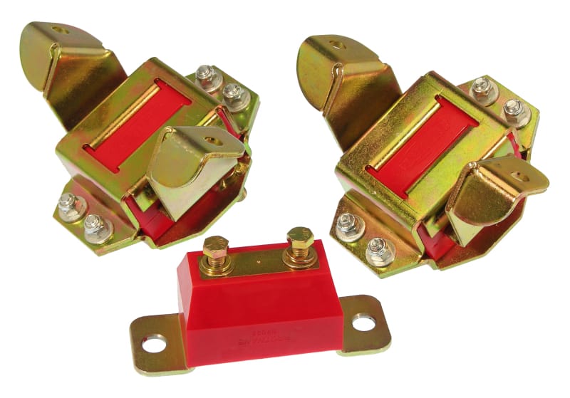 Prothane — Prothane Ford Motor & Trans Mount Kit - Red
ENGINE/TRANS MOUNTS