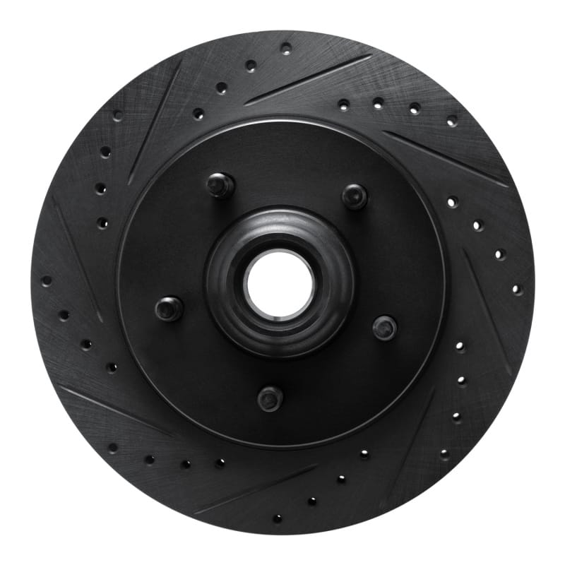 R1 Concepts — R1 99-04 Ford Expedition Front Left Drilled & Slotted Black Brake Rotor
R1 Brake Rotor Drill