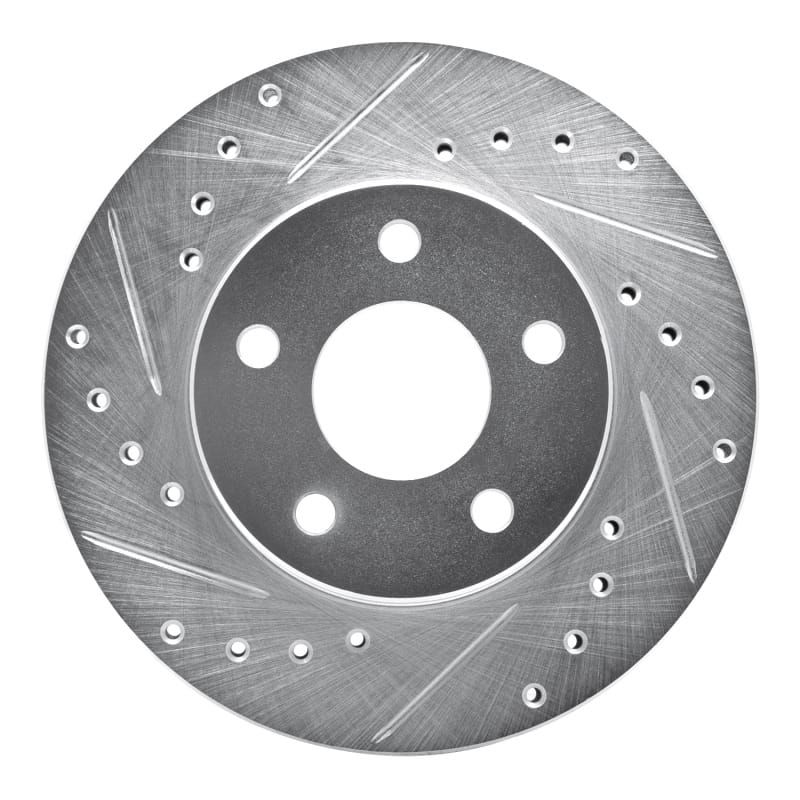 R1 Concepts — R1 85-91 Buick SKYHAWK Front Left Drilled & Slotted Silver Brake Rotor
R1 Brake Rotor Drill