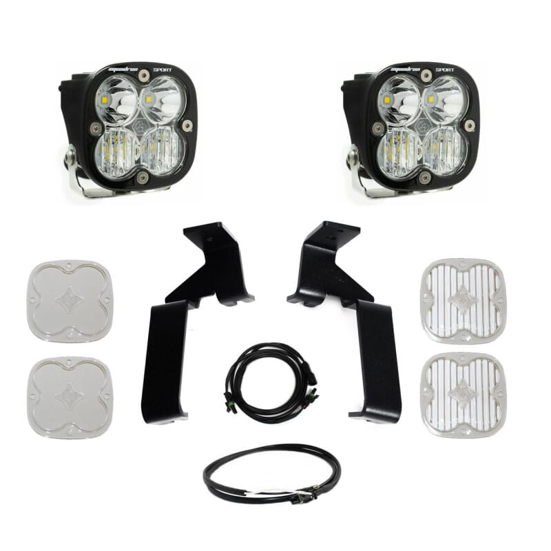 Baja Designs — Baja Designs 21-25 Ford Raptor (Base/37/R) Squadron Sport A-Pillar Kit
