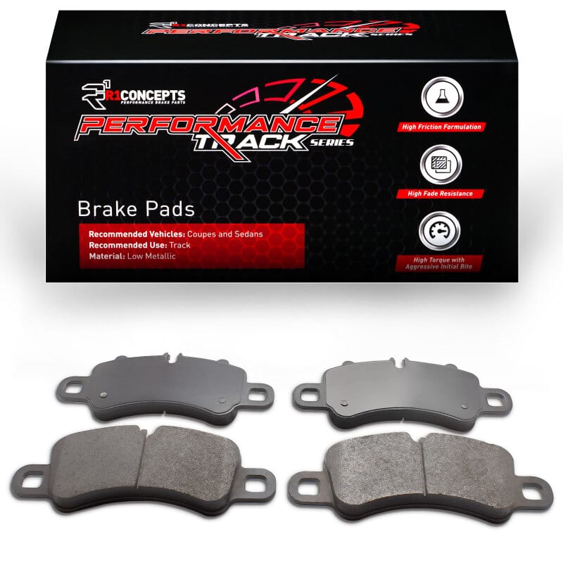 R1 Concepts — R1 17-25 Porsche 718 Cayman Front Track/Street Brake Pads