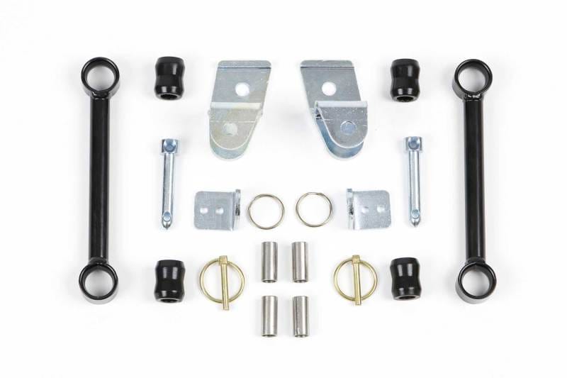 Fabtech — Fabtech 07-18 Jeep JK 4WD 3-5in Front Sway Bar End Link & Disconnect Kit
SwyBarQDscEndLnk