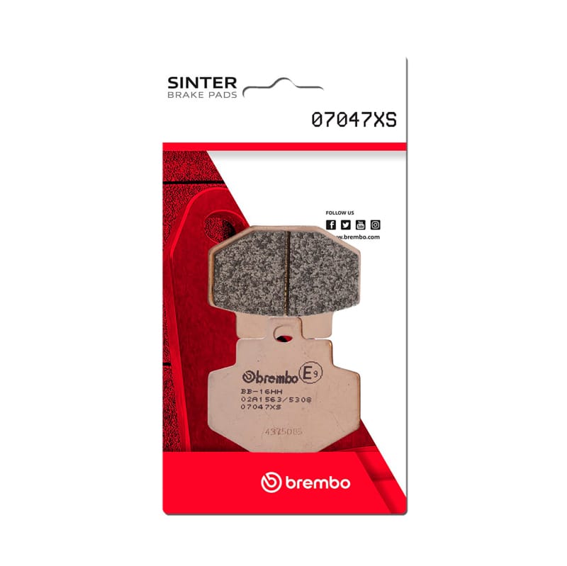 Brembo OE Powersports — Brembo OE 00-05 Piaggio Vespa GT 60 250cc Brake Pad - Rear