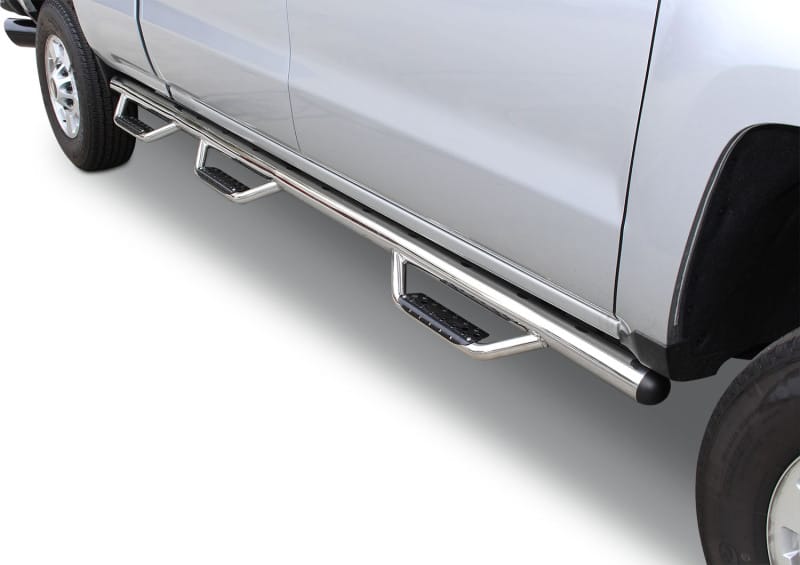 Go Rhino — Go Rhino 11-14 Chevrolet Silverado 2500HD/3500HD Dominator D3-1 Piece SideSteps - W2W - SS
DOMINATOR D3 1-piece