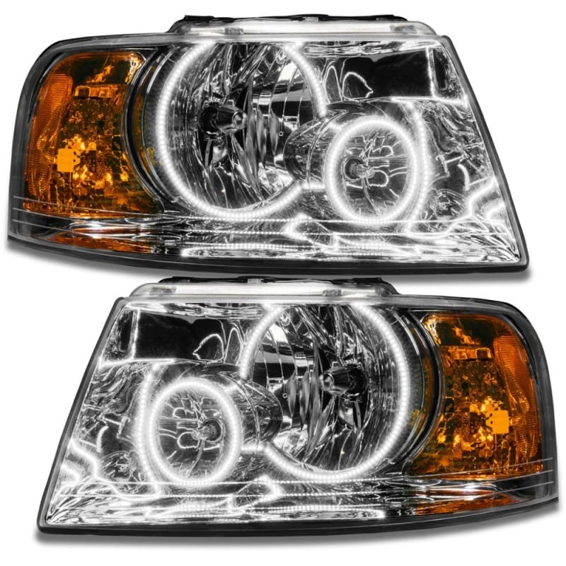 ORACLE Lighting — Oracle 03-06 Ford Expedition SMD HL - Chrome - ColorSHIFT w/ BC1 Controller