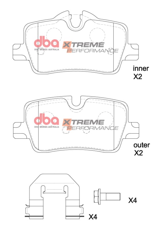 DBA — DBA 2023+ BMW 420i XP Performance Rear Brake Pads
Brake Pad