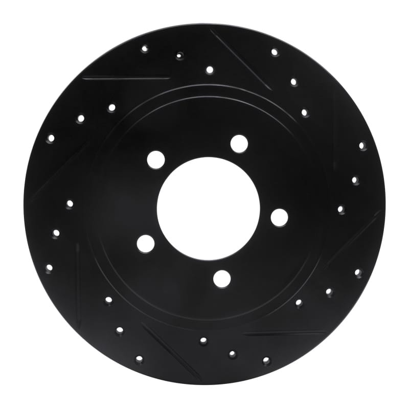 R1 Concepts — R1 02-10 Ford Explorer Rear Right Drilled & Slotted Black Brake Rotor
R1 Brake Rotor Drill