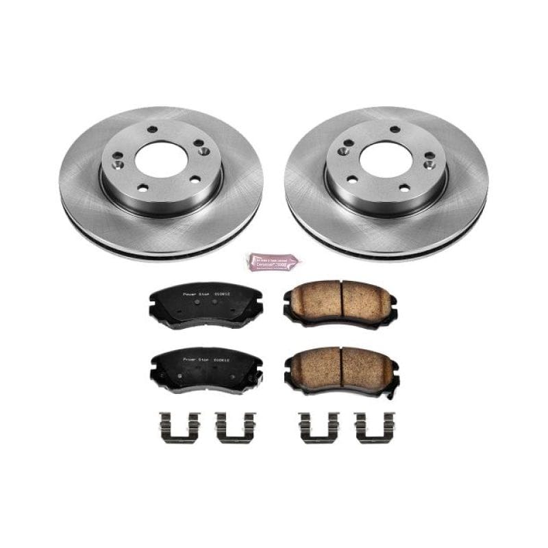 PowerStop — Power Stop 10-11 Kia Soul Front Autospecialty Brake Kit