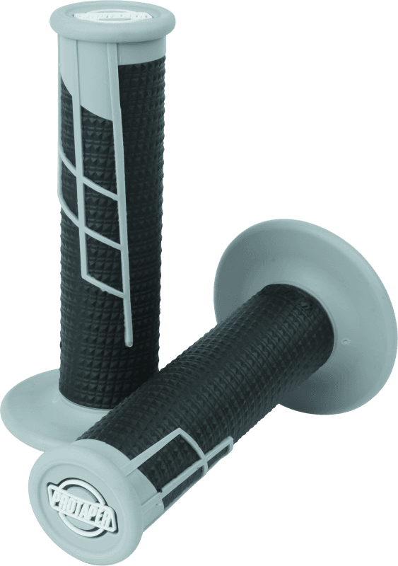 ProTaper — Handlebar Grip - Half Waffle Gray/Black