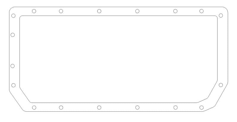 Cometic Gasket — Cometic Chrysler A4 Block .060in AFM Oil Pan Gasket
Oil Pan Gasket