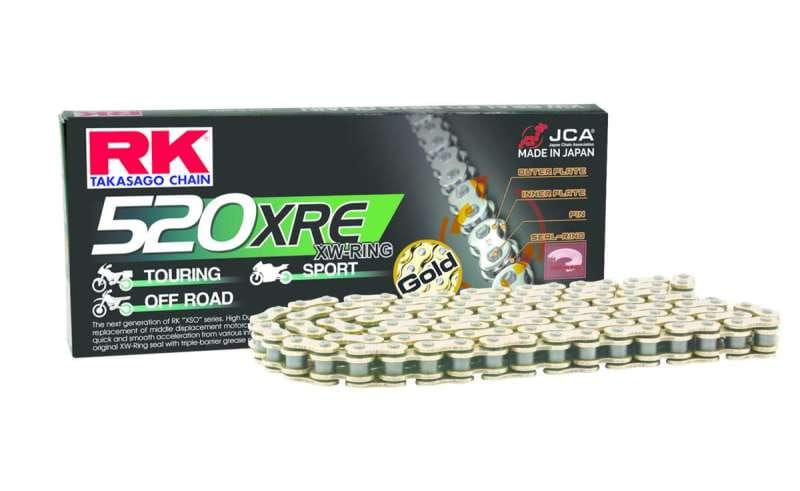 RK Chain — RK Chain GB520XRE-120L XW-Ring - Gold