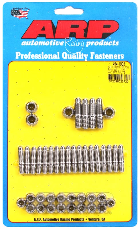 ARP — ARP SB Ford SS 12pt Oil Pan Stud Kit