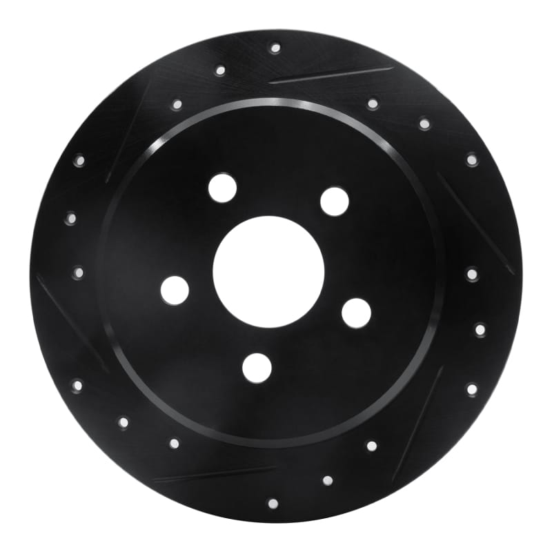 R1 Concepts — R1 95-07 Chrysler Sebring Rear Left Drilled & Slotted Black Brake Rotor
R1 Brake Rotor Drill