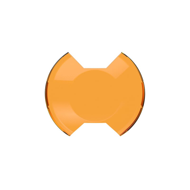 KC HiLiTES — KC HiLiTES SlimLite 8in. LED Light Shield Driving (Shield Only) - Amber