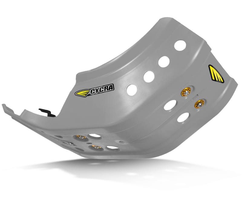 Cycra — Cycra 13-15 KTM 450-500 SX-F/XC-F/XC-W/EXC-F/XC-W Full Armor Skid Plate - Grey