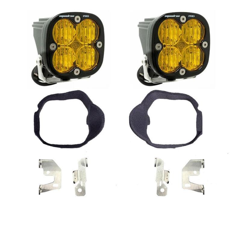 Baja Designs — Baja Designs 14-18 Mercedes Sprinter Van Squadron Pro Fog Pocket Light Kit - Baja Amber