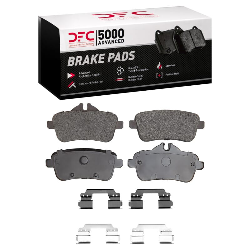 DFC — DFC 12-19 Mercedes-Benz GLE63 AMG S Rear 5000 Advanced Low Metallic Brake Pads and Hardware Kit
DFC Brake Pad Set
