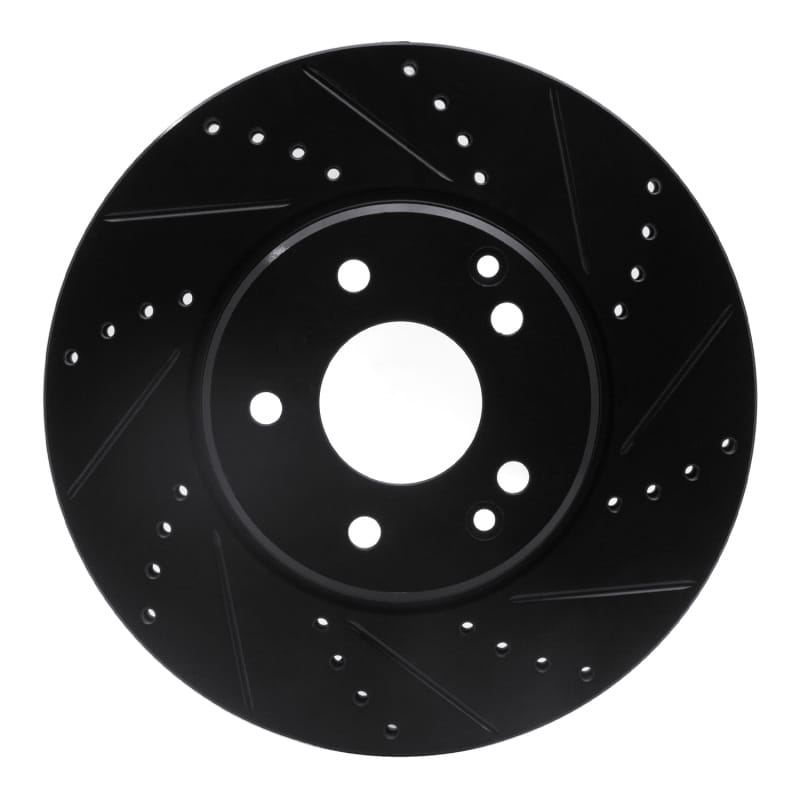 R1 Concepts — R1 96-11 Chrysler Crossfire Front Right Drilled & Slotted Black Brake Rotor
R1 Brake Rotor Drill