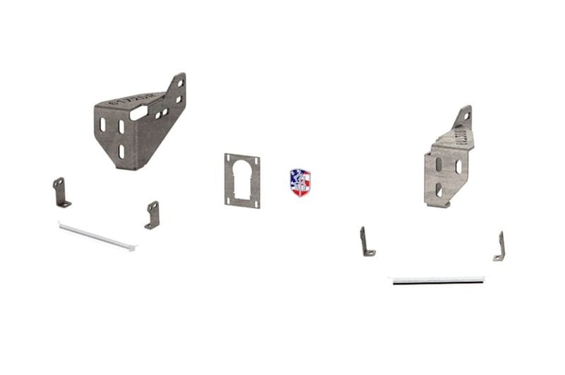Road Armor — Road Armor 15-19 Chevy 2500 iDentity Rear Bumper Components - Accent Lights - Raw