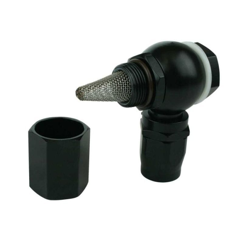 Moroso — Moroso 16AN Hose End Banjo Fitting w/Screen