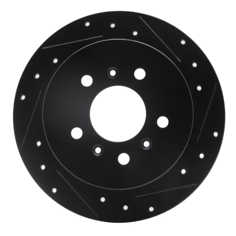 R1 Concepts — R1 06-10 Buick LaCrosse Rear Right Drilled & Slotted Black Brake Rotor
R1 Brake Rotor Drill