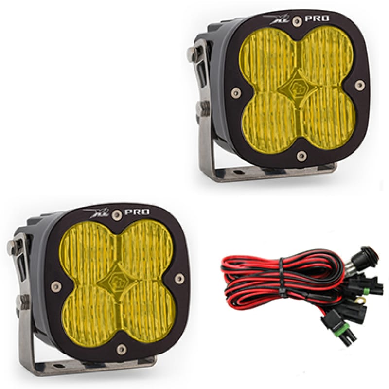 Baja Designs — Baja Designs XL Pro Series Wide Cornering Pattern LED Light Pods - Amber