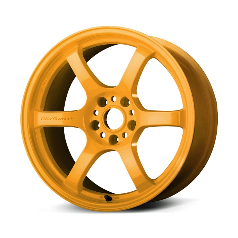 Gram Lights — Gram Lights 57DR 18x8.5 +37 5x114.3 Mach Yellow