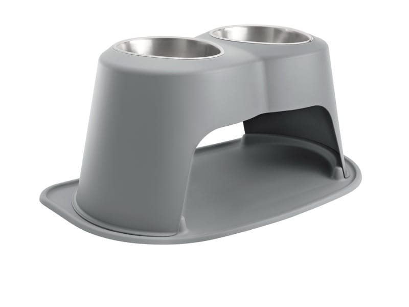WeatherTech — WeatherTech Pet Feeding System Double High 96oz 14in. Stainless Bowl - Dark Grey
Dog Bowl