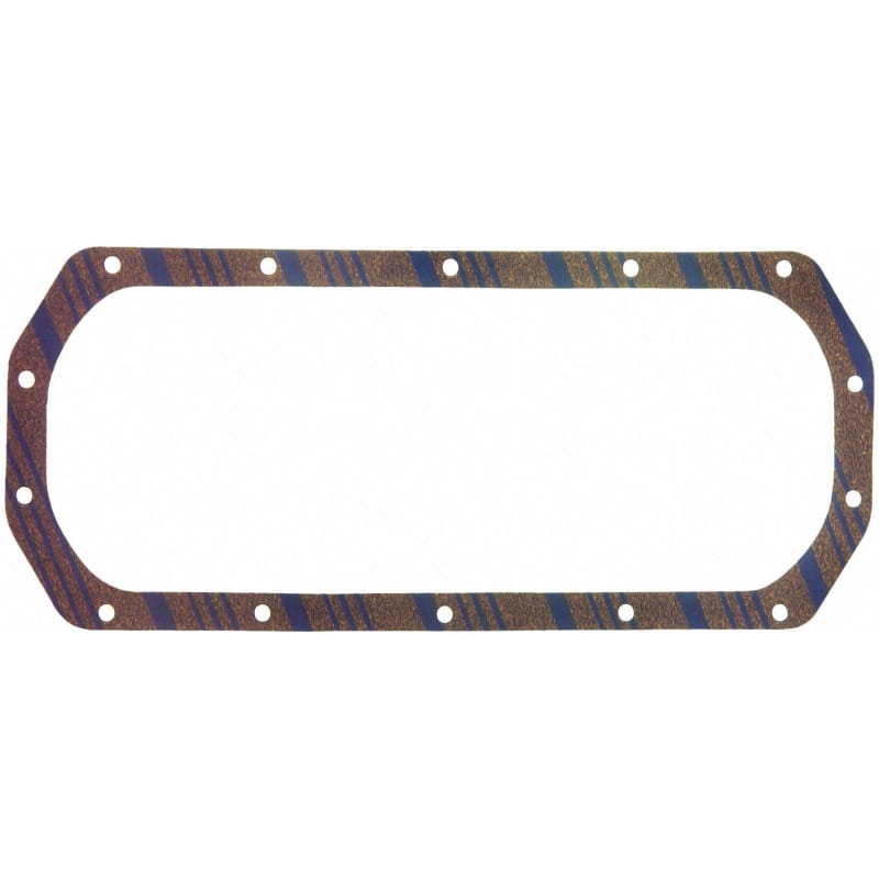 Fel-Pro — Fel-Pro OS 30459 C Engine Oil Pan Gasket Set 14 Bolt Hole One Piece Gasket