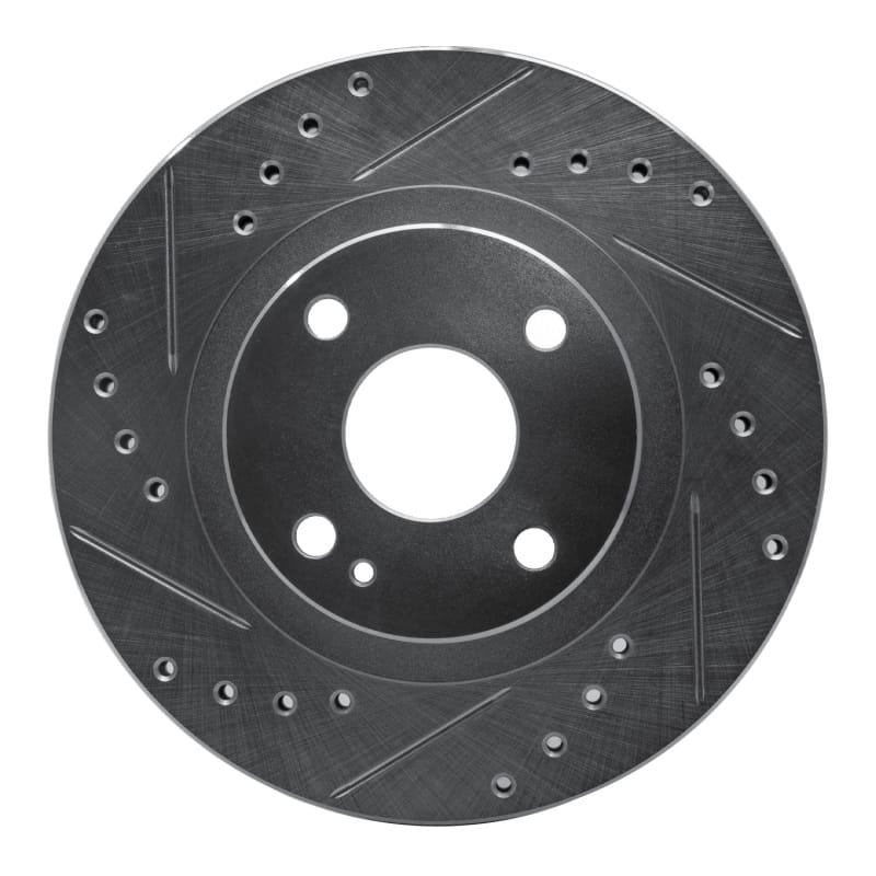 R1 Concepts — R1 99-03 Mazda Protege Front Left Drilled & Slotted Silver Brake Rotor
R1 Brake Rotor Drill