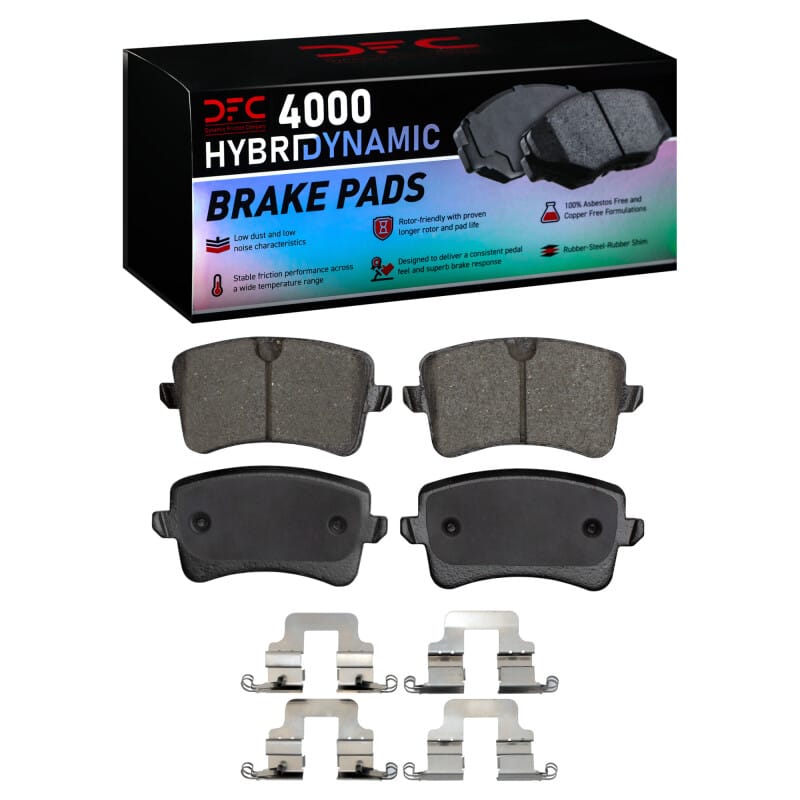 DFC — DFC 08-17 Audi Q5 (USA/Canada) Except Hybrid Rear 4000 HybriDynamic Brake Pads and Hardware Kit
DFC Brake Pad Set