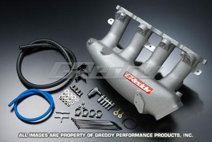 GReddy — GReddy Nissan SR20DET S14/S15 Short Runner Intake Plenum for Stock Throttle Body