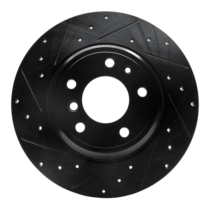 R1 Concepts — R1 91-01 BMW 740IL Rear Left Drilled & Slotted Black Brake Rotor
R1 Brake Rotor Drill