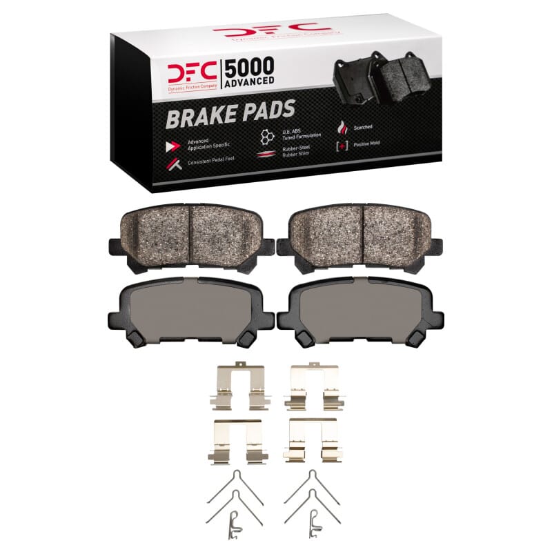 DFC — DFC 07-25 Acura ZDX Rear 5000 Advanced Ceramic Brake Pads and Hardware Kit
DFC Brake Pad Set