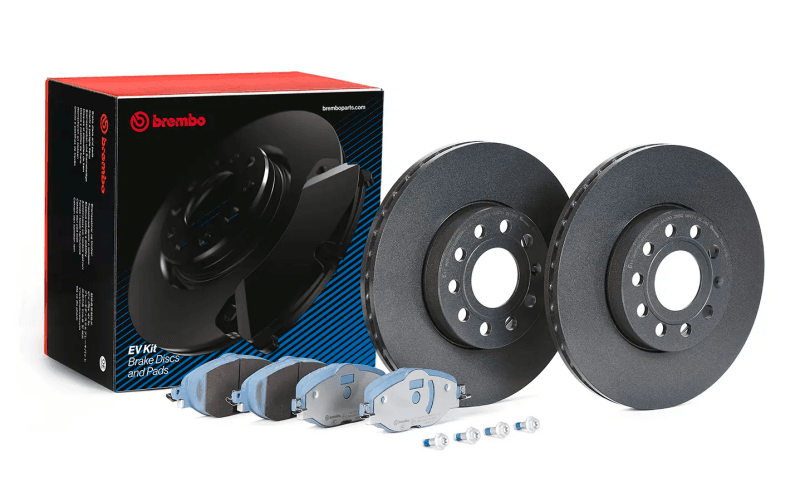 Brembo OE — Brembo OE 12-21 VW Golf VII (5G1, BQ1, BE1, BE2) EV Brake Kit - Left Front/Rear
