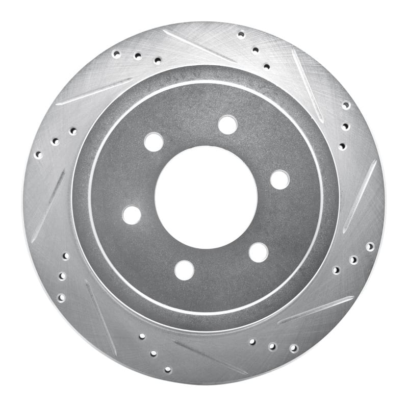 R1 Concepts — R1 04-11 Ford F-150 RWD Rear Right Drilled & Slotted Silver Brake Rotor
R1 Brake Rotor Drill