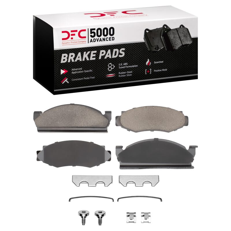 DFC — DFC 74-83 American Motors Eagle Front 5000 Advanced Semi Metallic Brake Pads and Hardware Kit
DFC Brake Pad Set