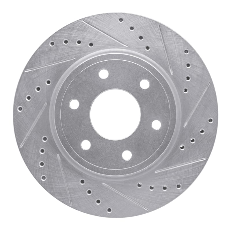 R1 Concepts — R1 05-21 Nissan Frontier Front Right Drilled & Slotted Silver Brake Rotor
R1 Brake Rotor Drill