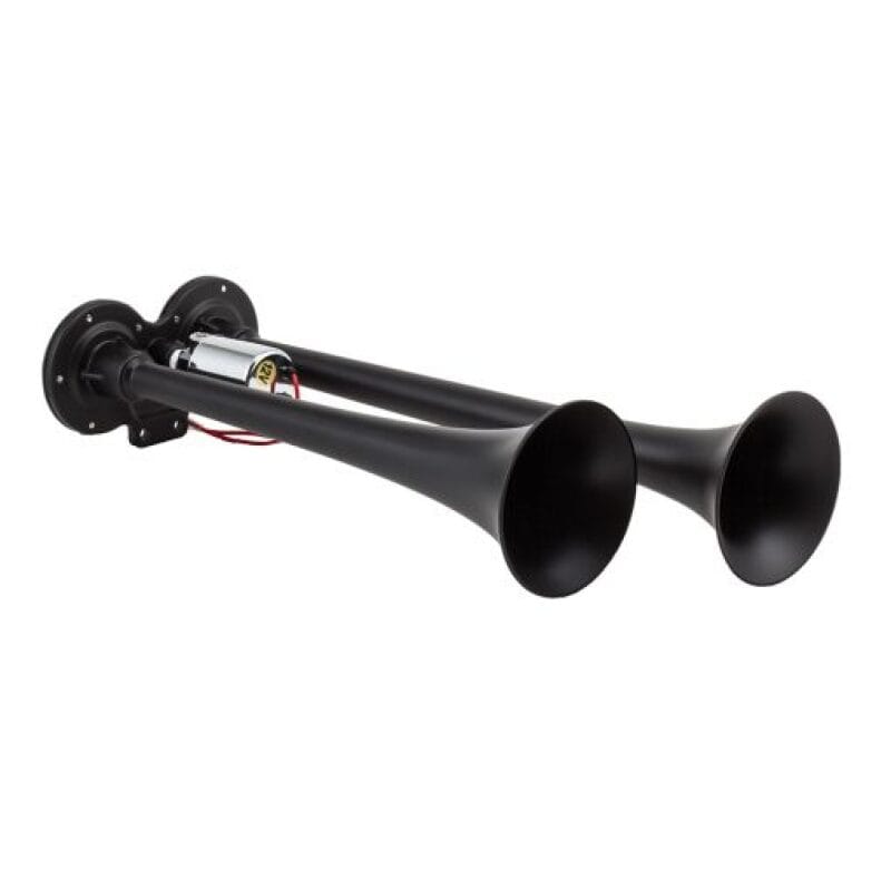 Kleinn Air Horns — Kleinn Black Dual Horn/ 15In/12.25In - XCR2.0 Coated Zinc Alloy
Compact Dual Horn