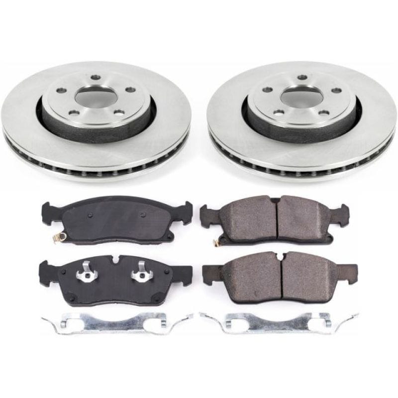 PowerStop — Power Stop 17-19 Jeep Grand Cherokee Front Autospecialty Brake Kit