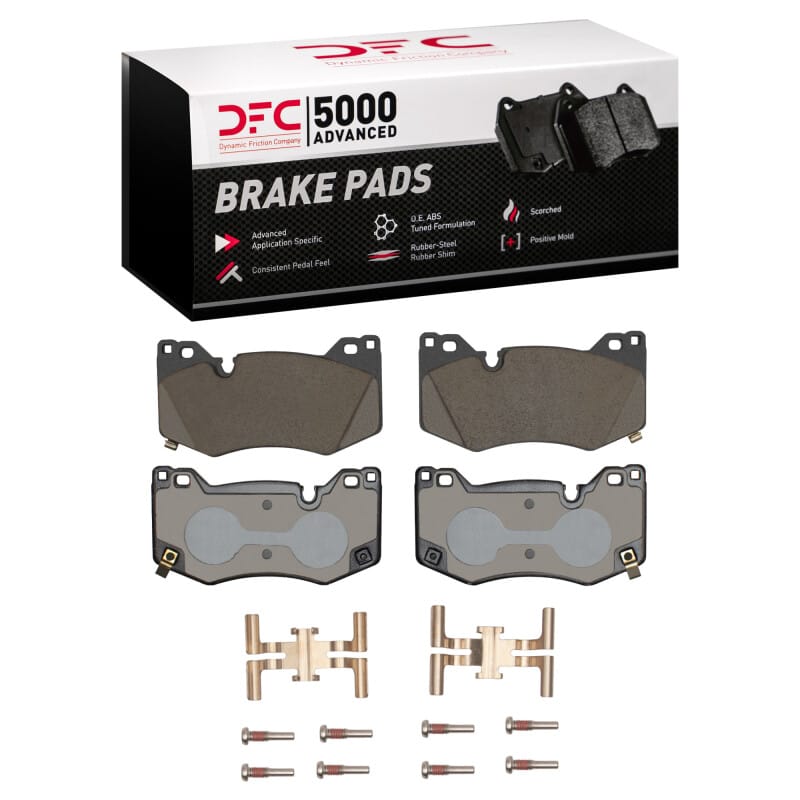 DFC — DFC 20-25 Cadillac CT5 Front 5000 Advanced Ceramic Brake Pads and Hardware Kit