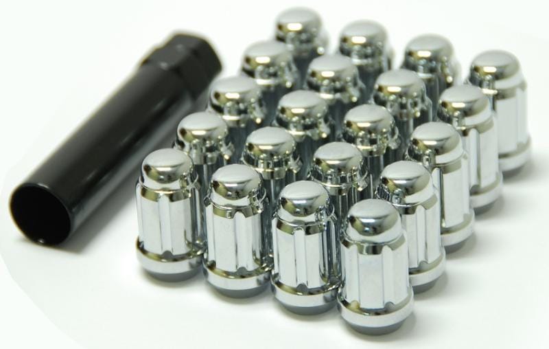 Wheel Mate — Wheel Mate Muteki Closed End Lug Nuts - Chrome 12x1.25