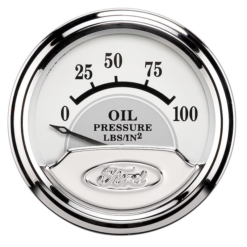 AutoMeter — GAUGE, OIL PRESS, 2 1/16" , 100PSI, ELEC, FORD MASTERPIECE